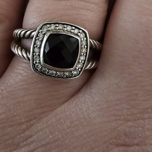 David Yurman Onyx Ring - Picture 4 of 9